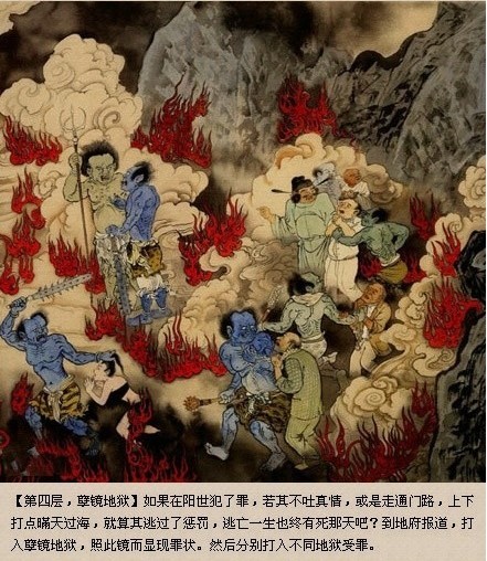 W四层，孽镜地狱