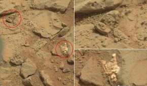 火星照片出现疑似【外星h骔R