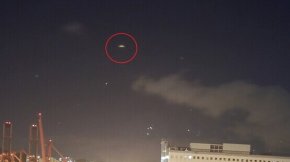 香港青衣岛上I疑似出现UFO