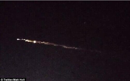 误认ؓ中国长征七号是ufo路过